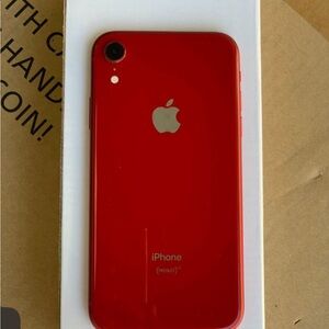 Apple iPhone XR 64GB in Bold Red (PRODUCT)RED